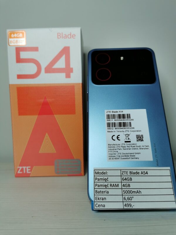 ZTE Blade A54 nowy - obrazek 6