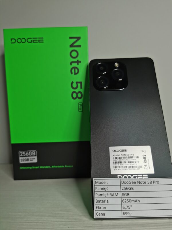 DooGee Note 58 pro nowy - obrazek 6